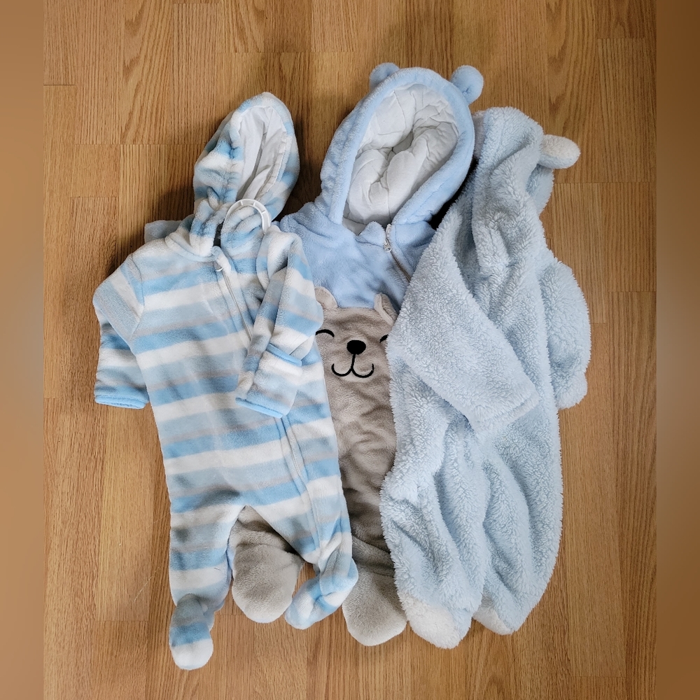 Baby winter onsies